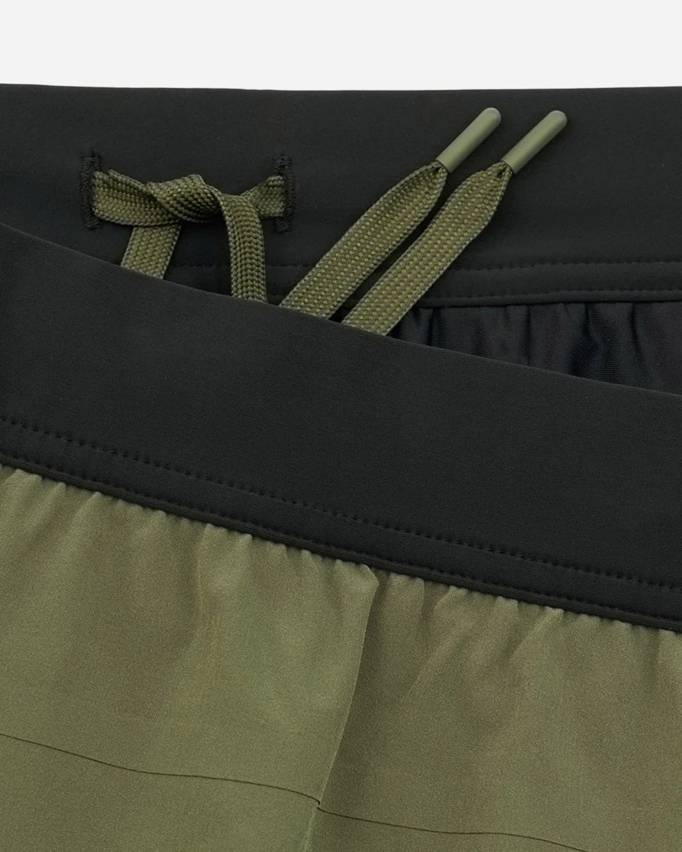 Interval Short "Micro X" 5" Unlined – OD Green