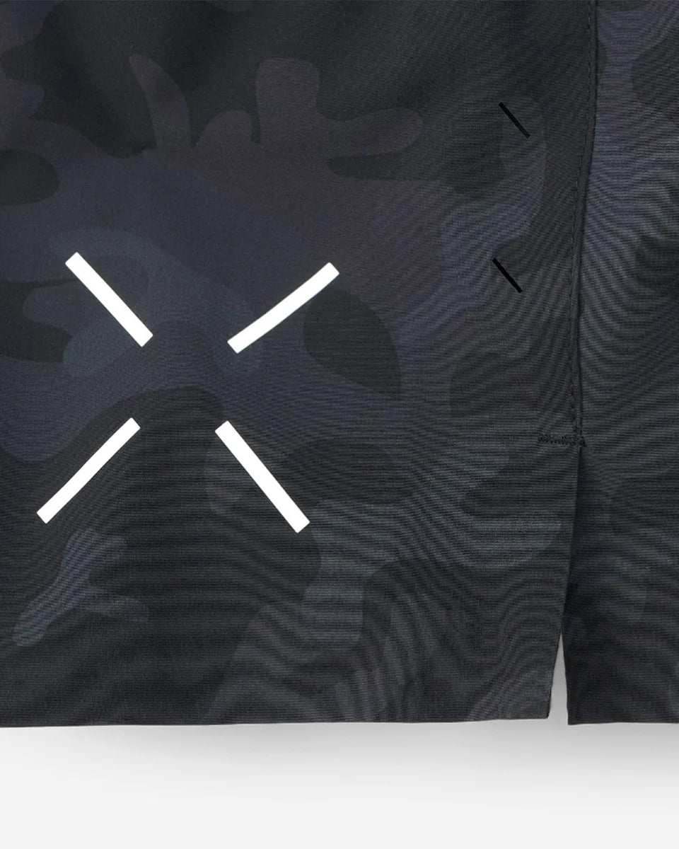 Interval Short "Micro X" 5" Unlined – Black Camo