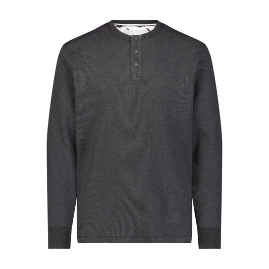 Waffle Long Sleeve Henley