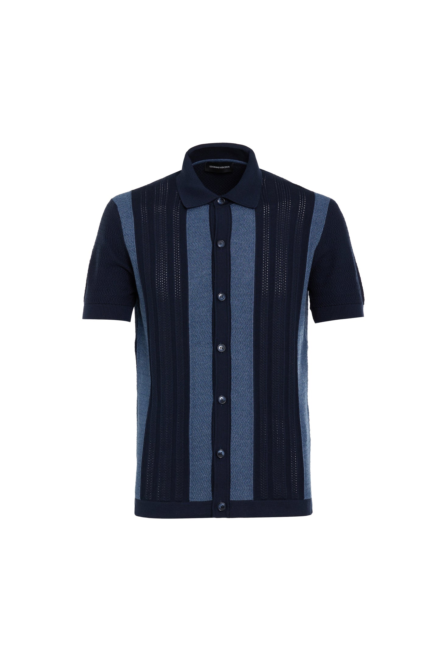 Pulsante Open Knit Button Shirt