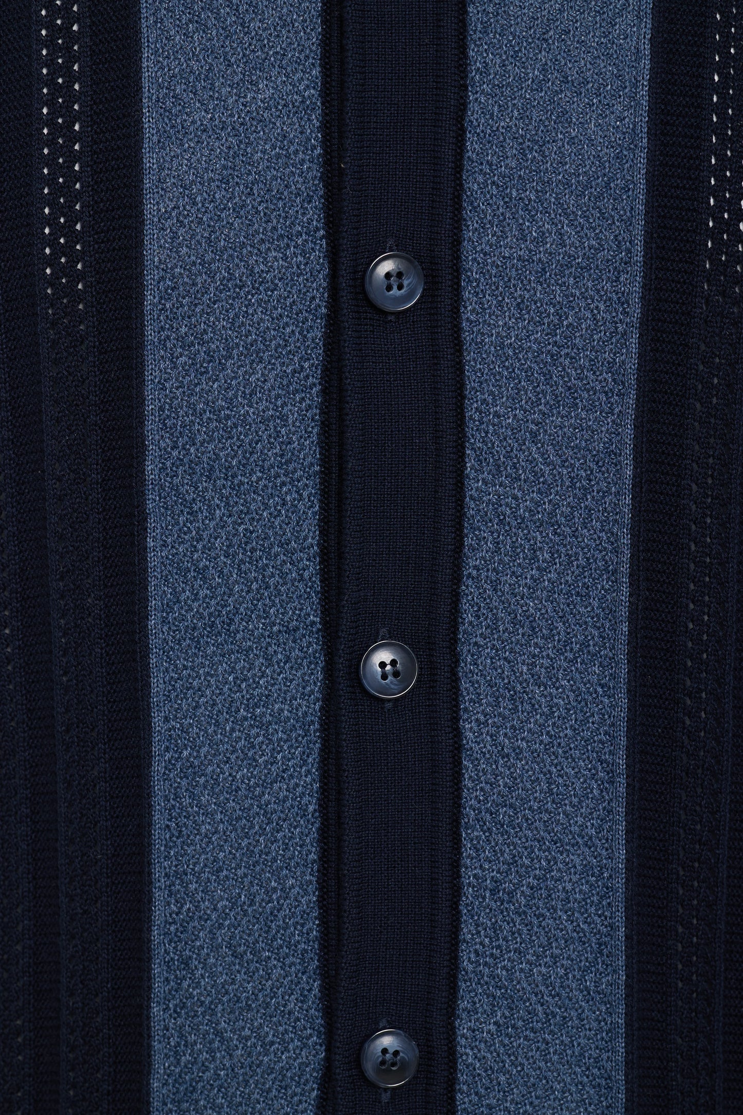 Pulsante Open Knit Button Shirt
