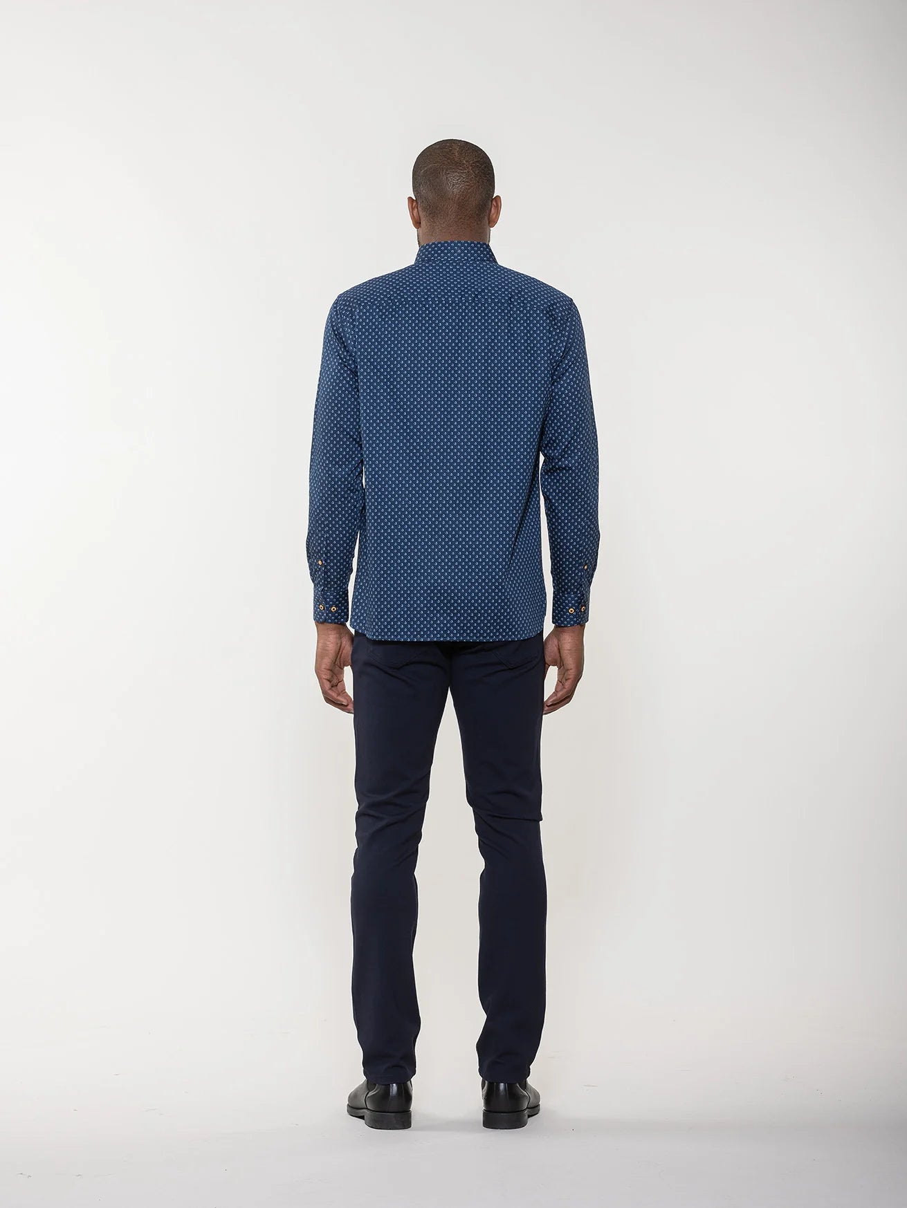 Geometric Sphere Print L/S Shirt