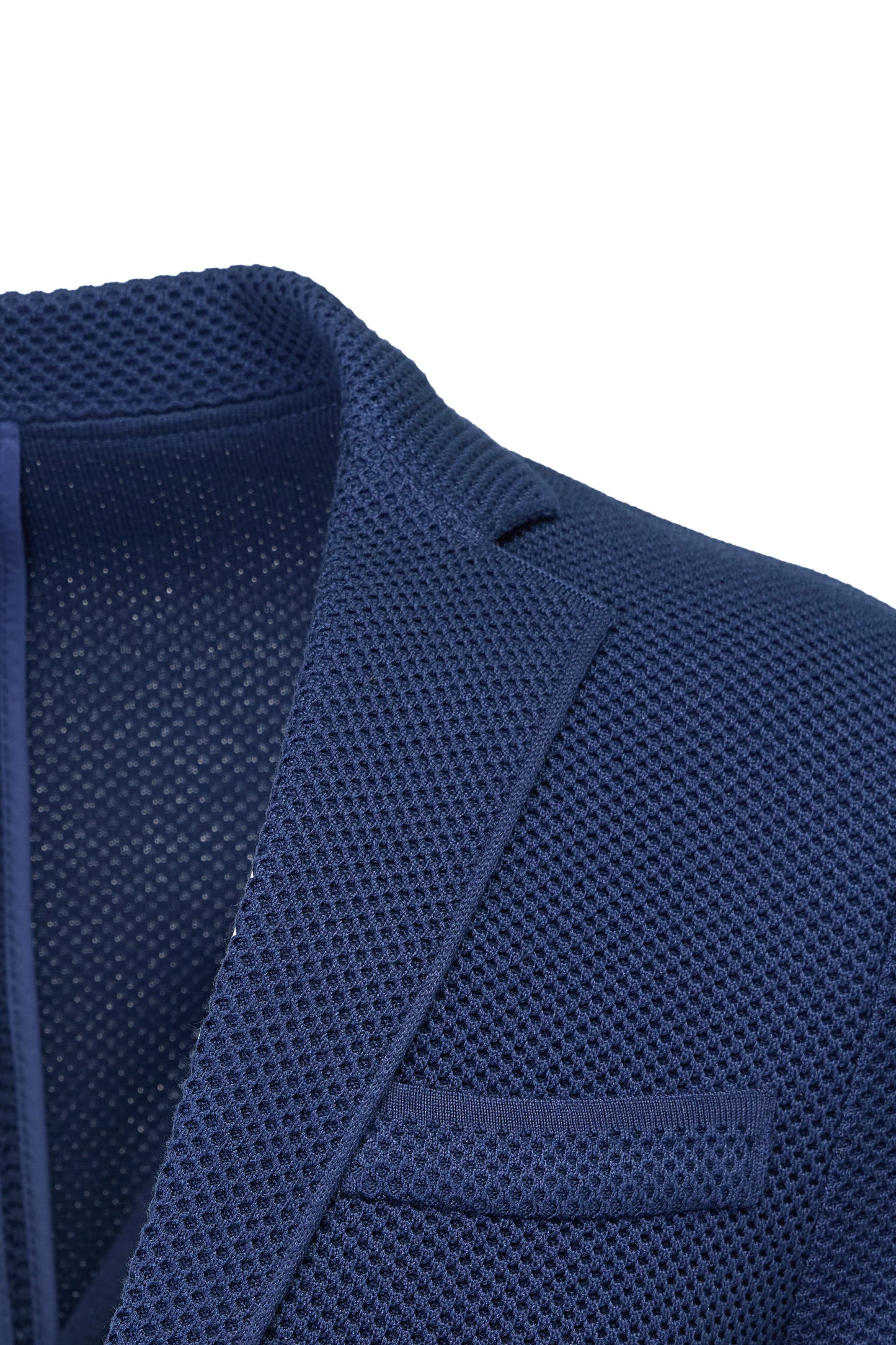 Navy Alba Knit Jacket