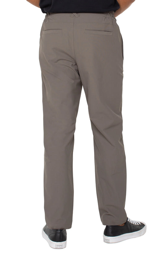 Slim Straight Tech Pants