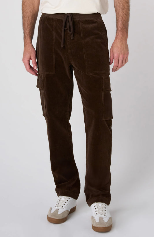 Corduroy Cargo Jogger - Brown