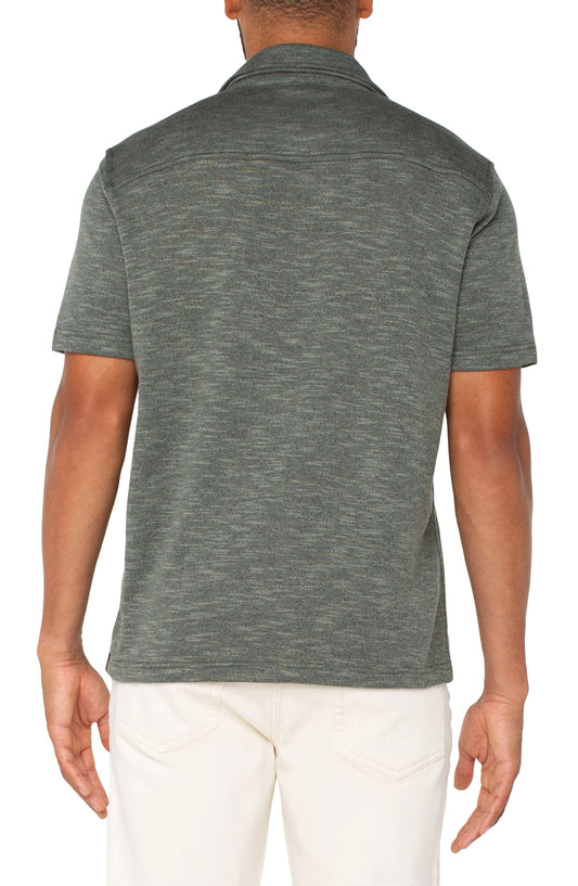 Short-Sleeve Button-Up Shirt