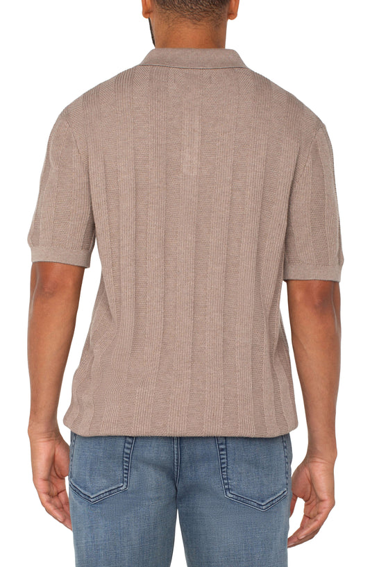 Sweater Knit Polo