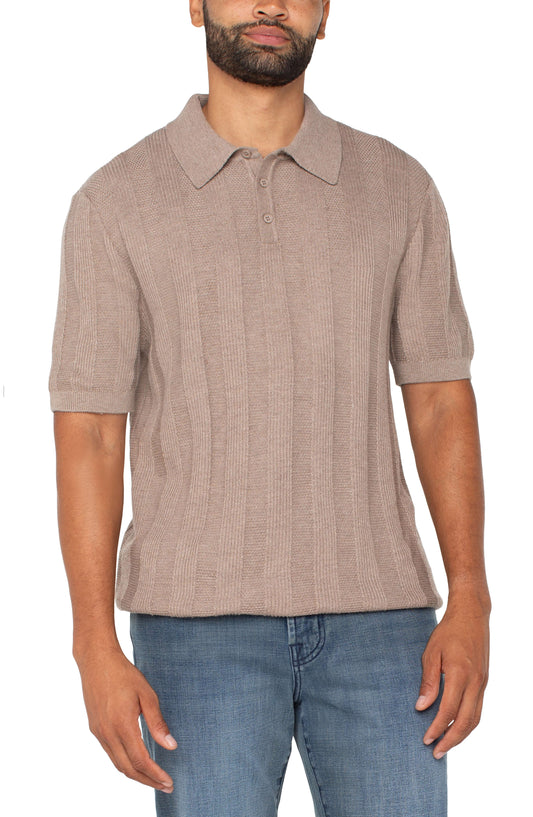 Sweater Knit Polo