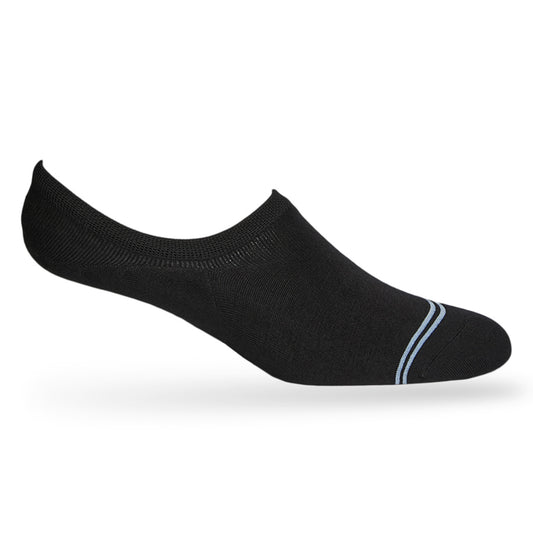 Cotton No Show Socks - Luna Black