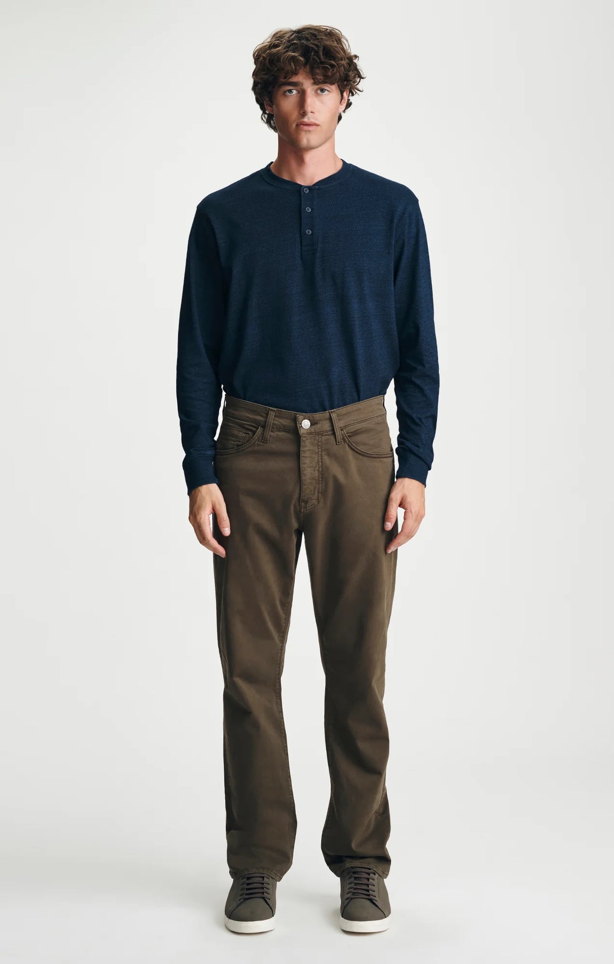Zach Straight Leg Pants - Shadow Twill