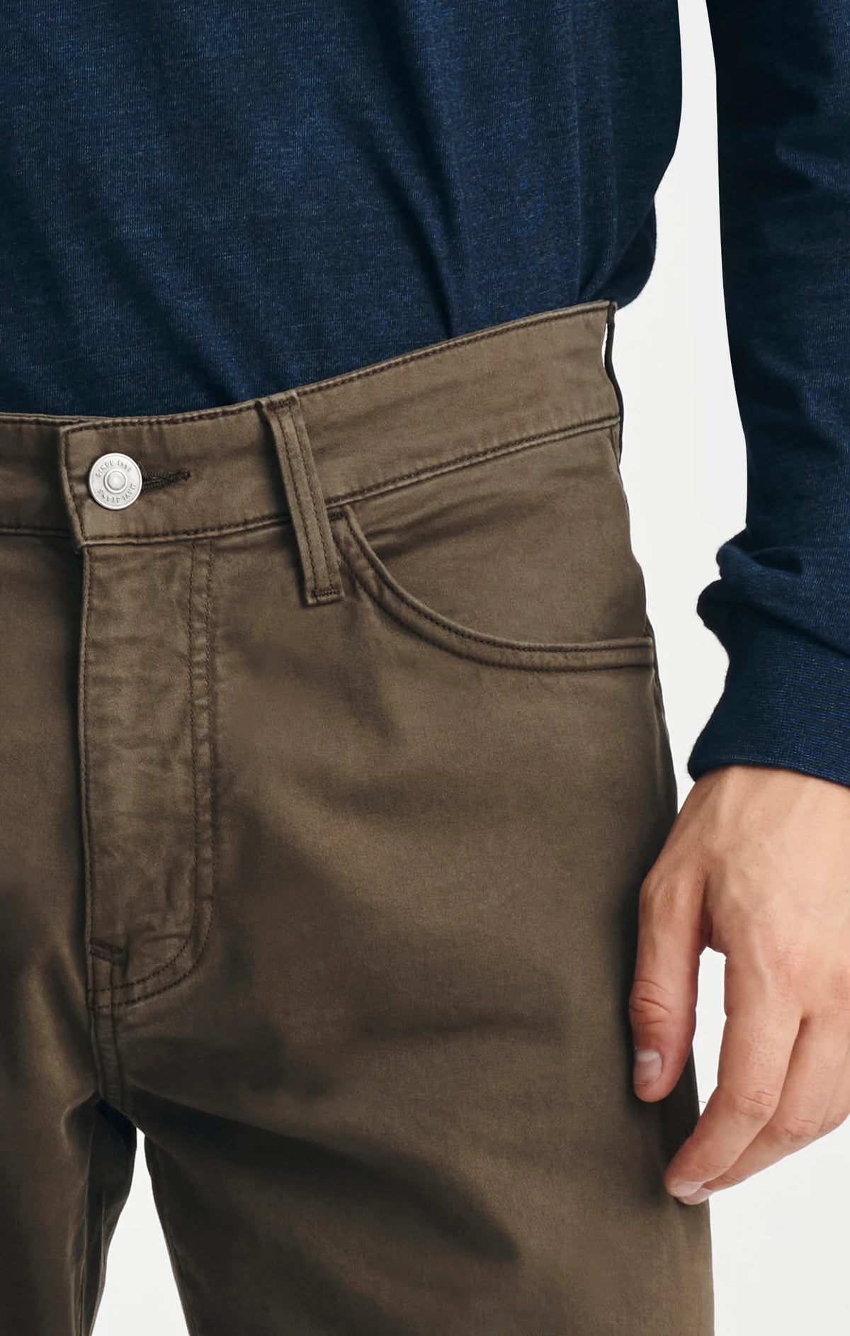 Zach Straight Leg Pants - Shadow Twill