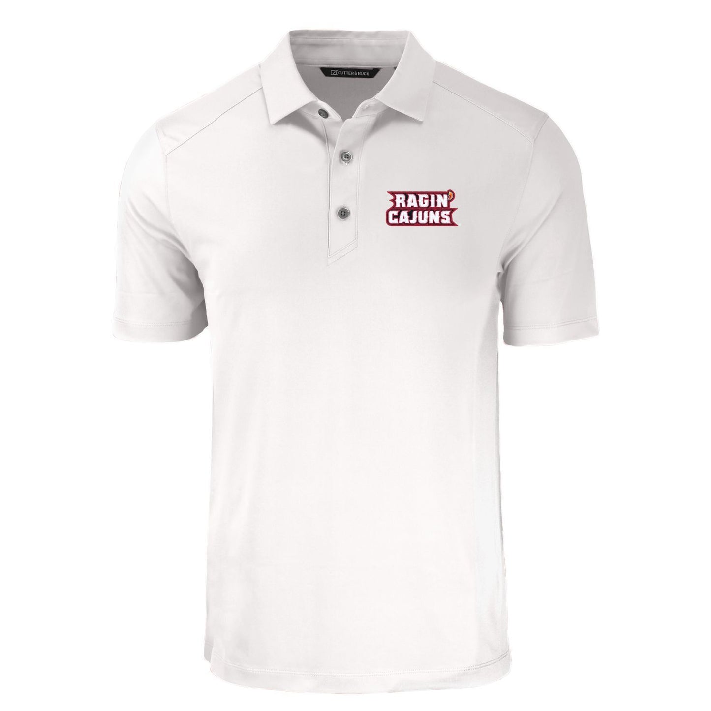 Louisiana Ragin’ Cajuns Forge Stretch Polo – White