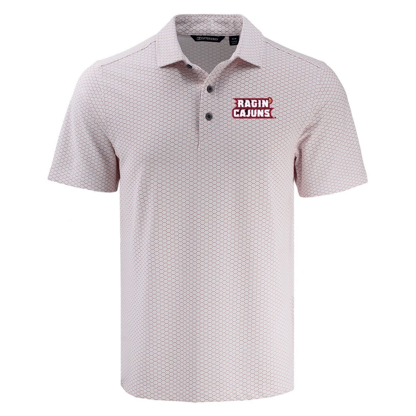Louisiana Ragin’ Cajuns Virtue Hex-Print Polo – Red
