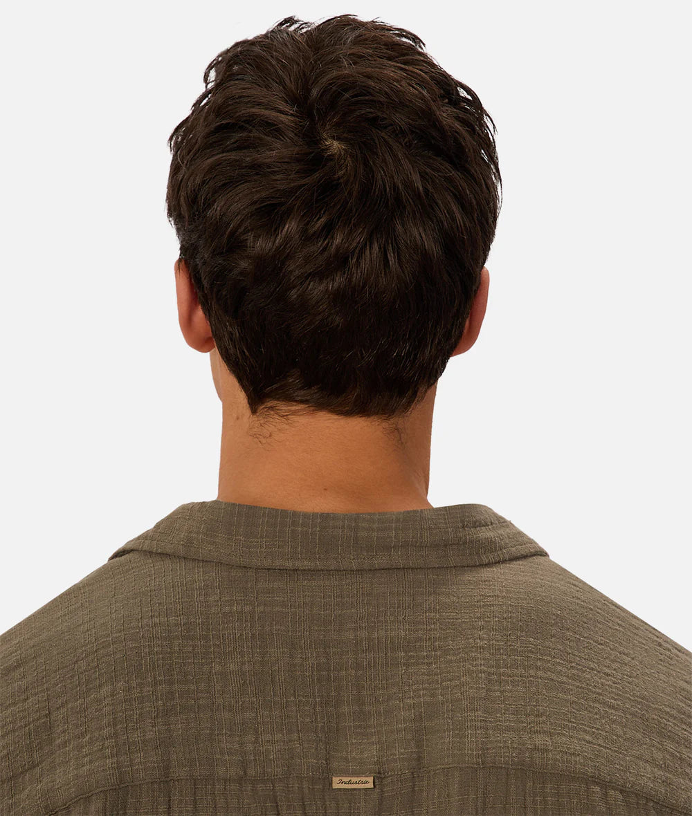 Seguro Textured Short Sleeve Shirt