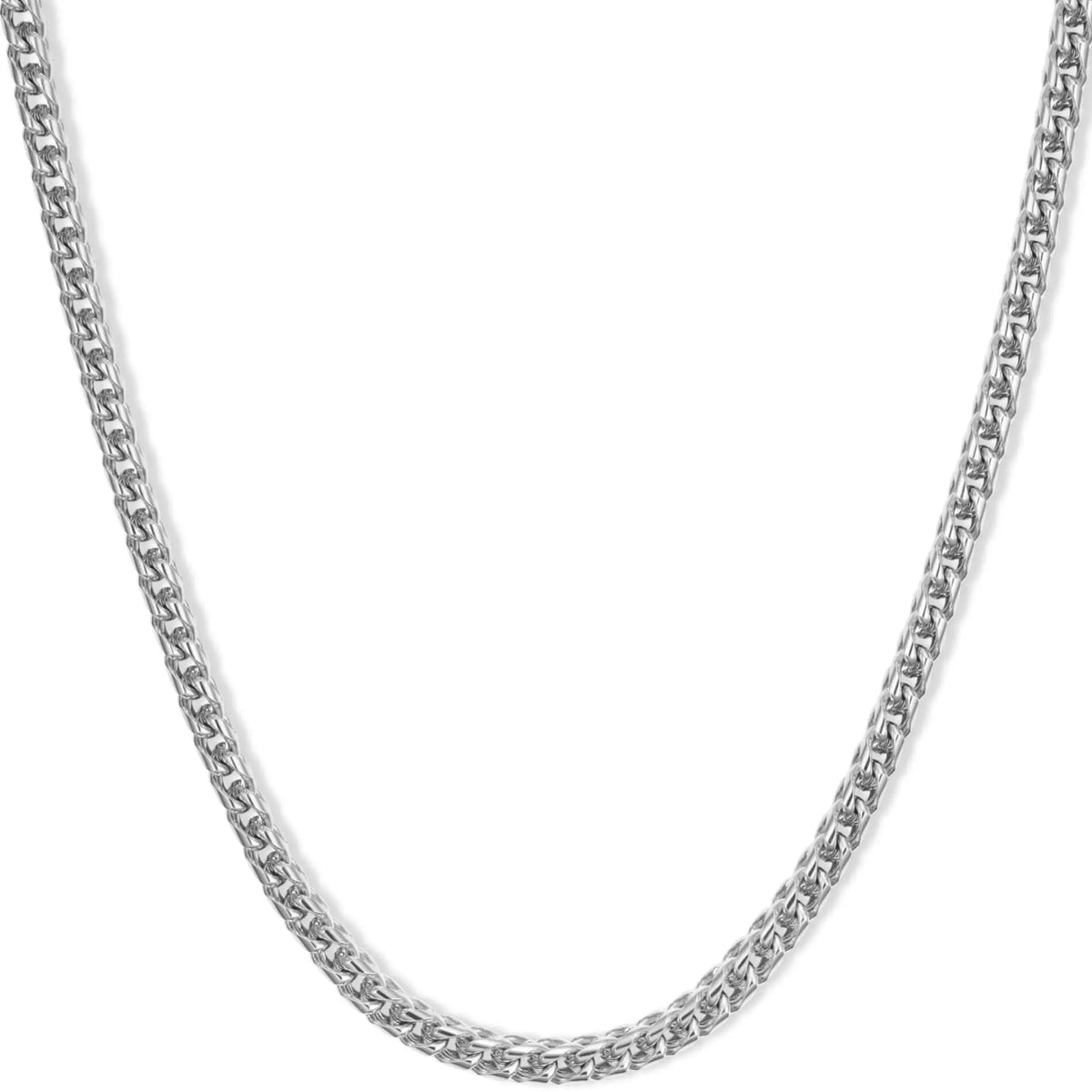 Chandler Franco Link Necklace - Silver