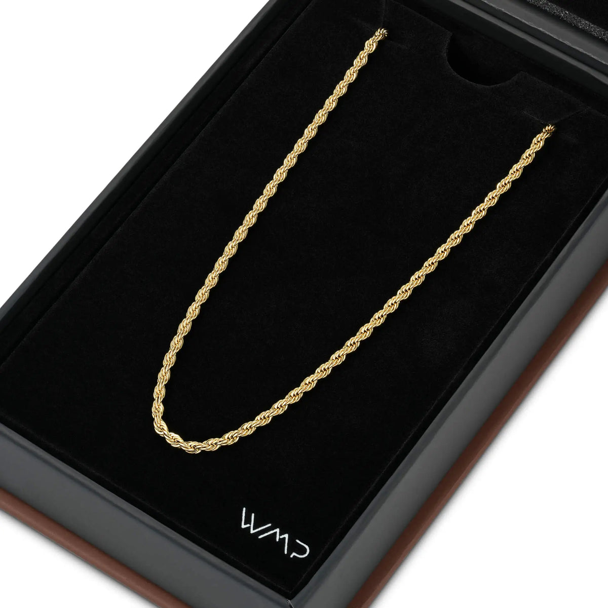 Trenton Twisted Rope Necklace – Gold