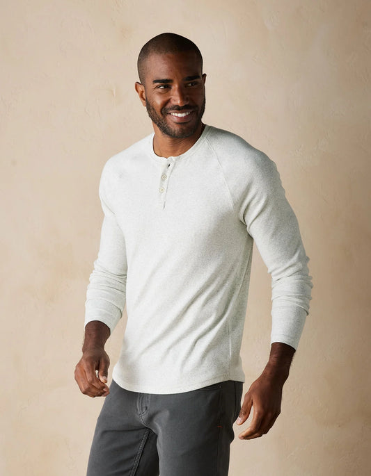 Puremeso Everyday Henley - Stone