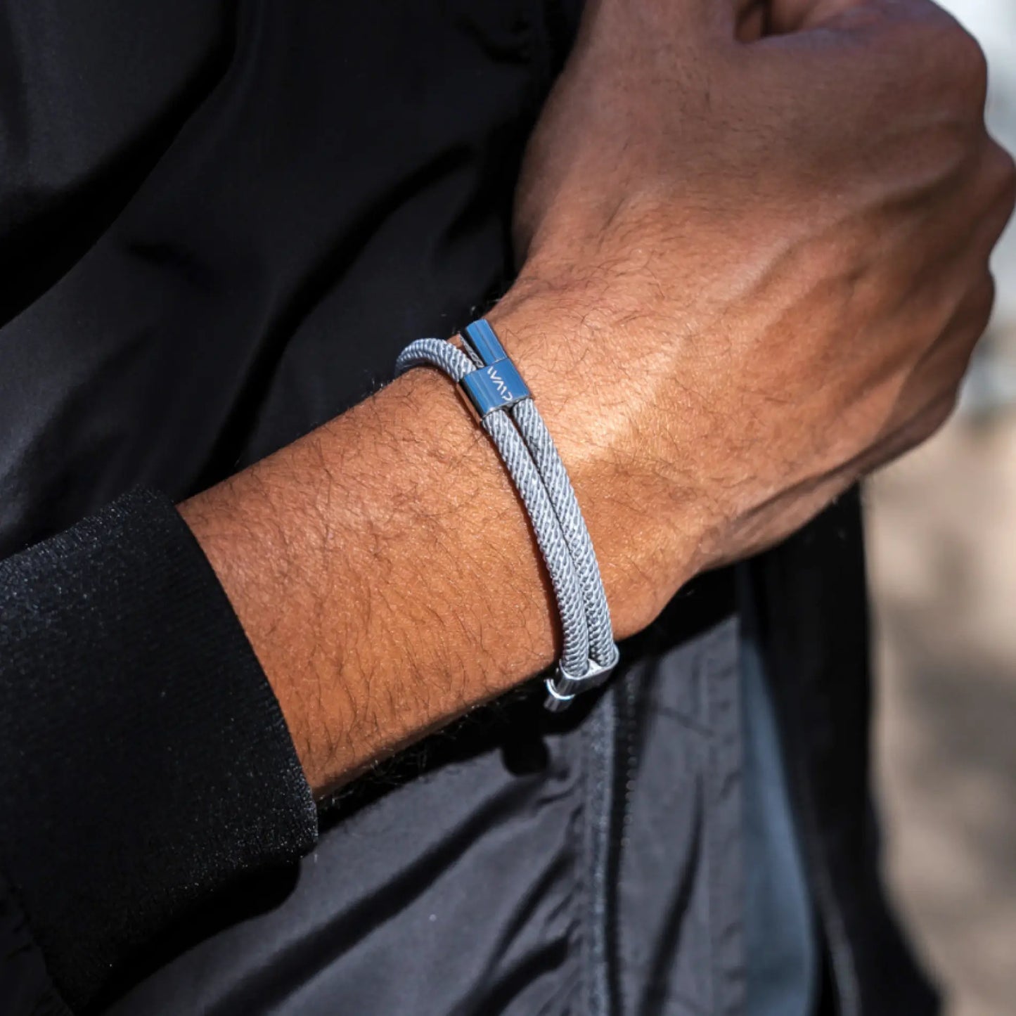 Knox Men’s Bracelet – Stone Grey