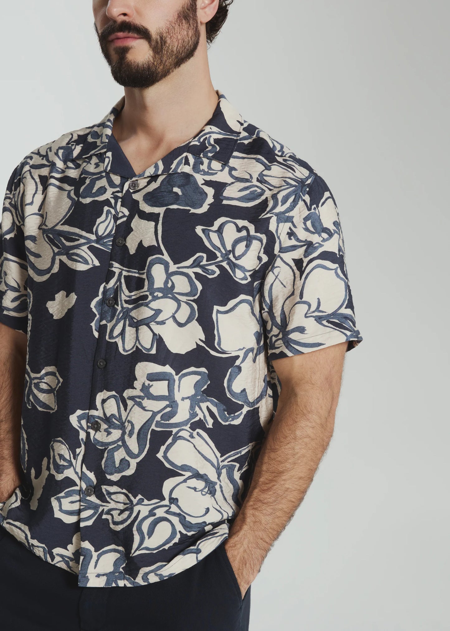 7Diamonds Saltwood Floral Camp Shirt