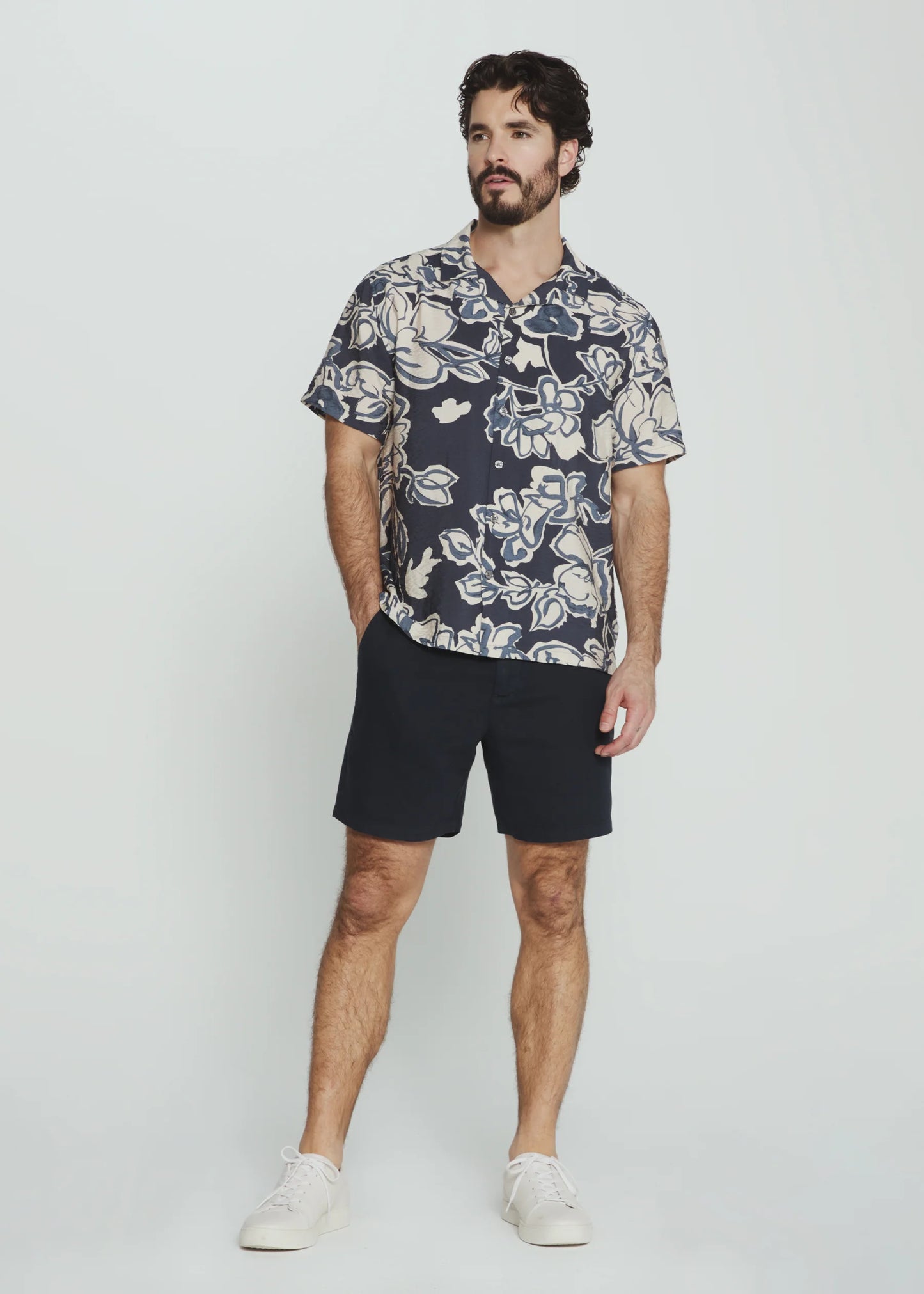 7Diamonds Saltwood Floral Camp Shirt