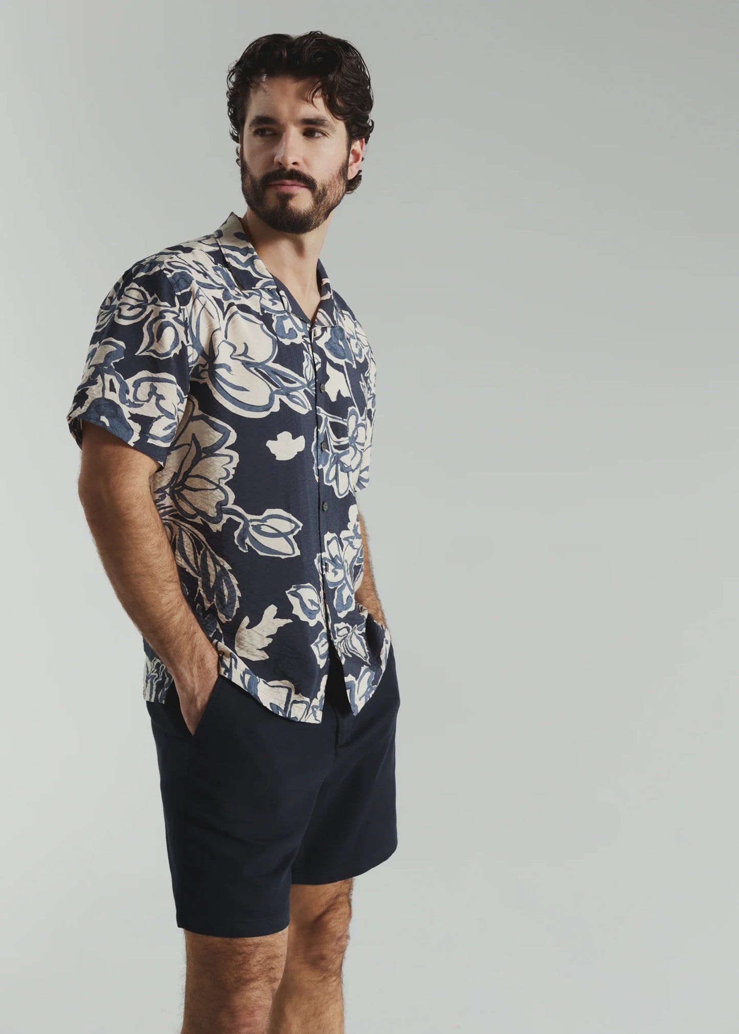 7Diamonds Saltwood Floral Camp Shirt