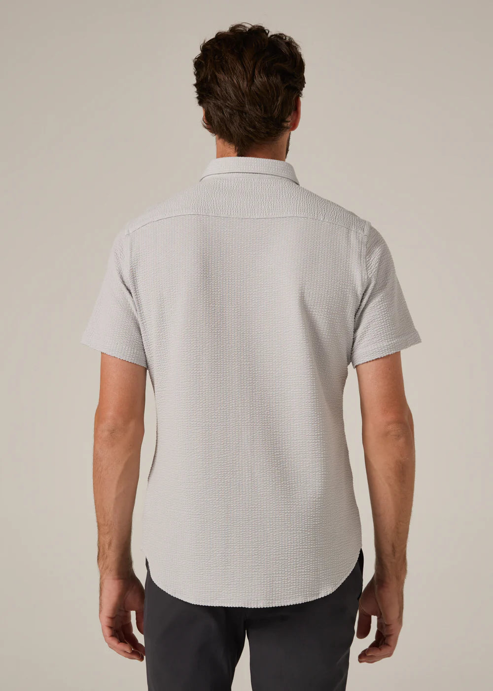 7Diamonds Bennet Seersucker Short Sleeve Shirt
