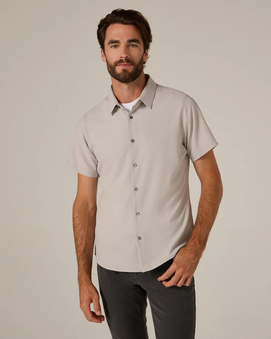 Barnes Short Sleeve Shirt - Clay