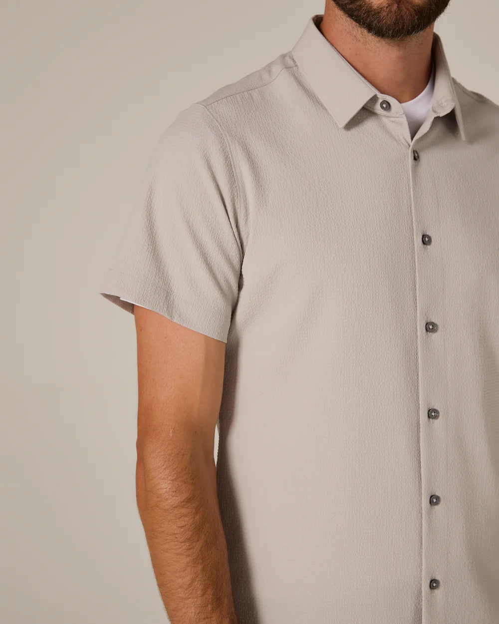 Barnes Short Sleeve Shirt - Clay