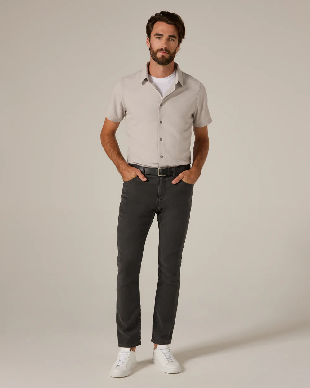 Barnes Short Sleeve Shirt - Clay