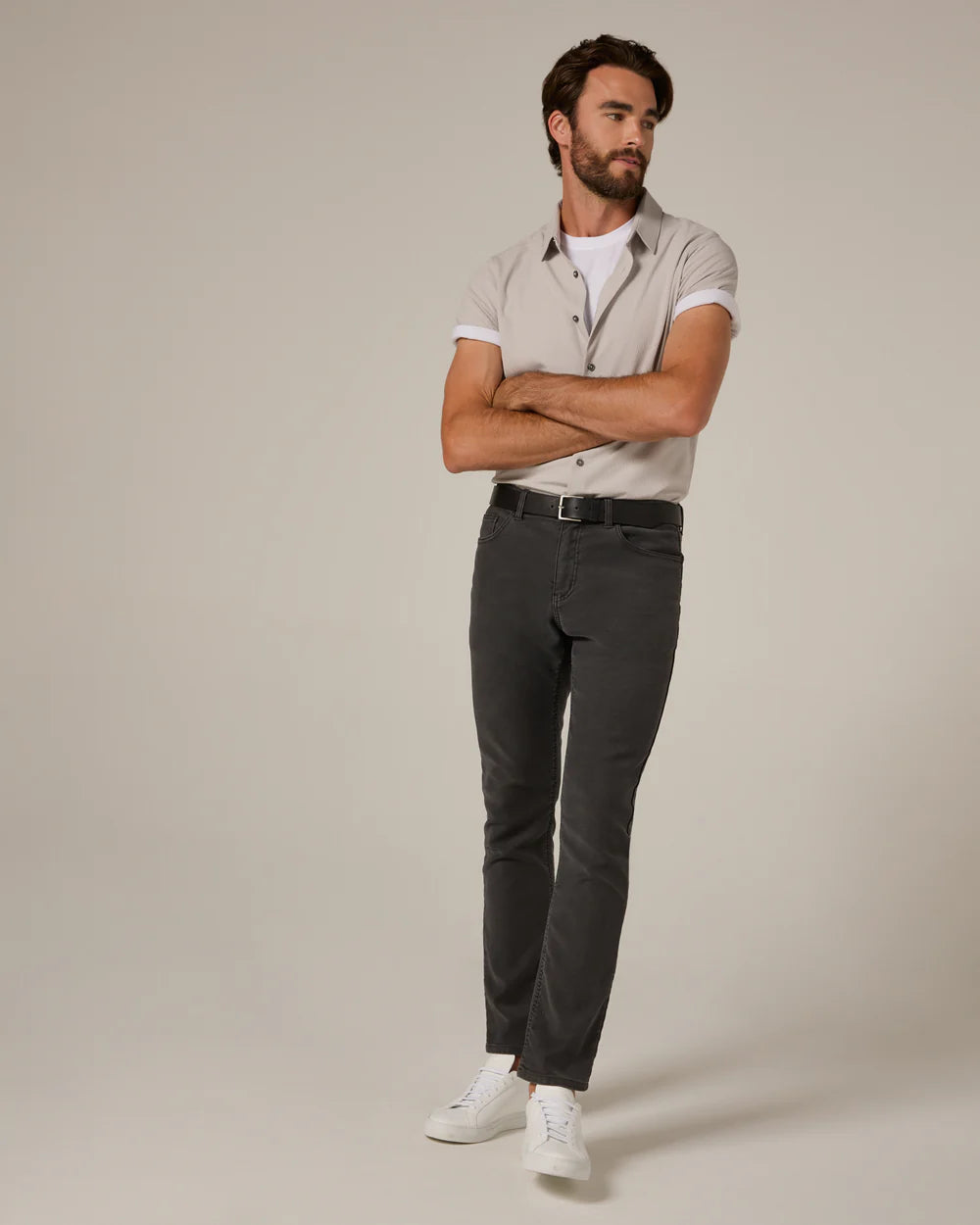 Barnes Short Sleeve Shirt - Clay