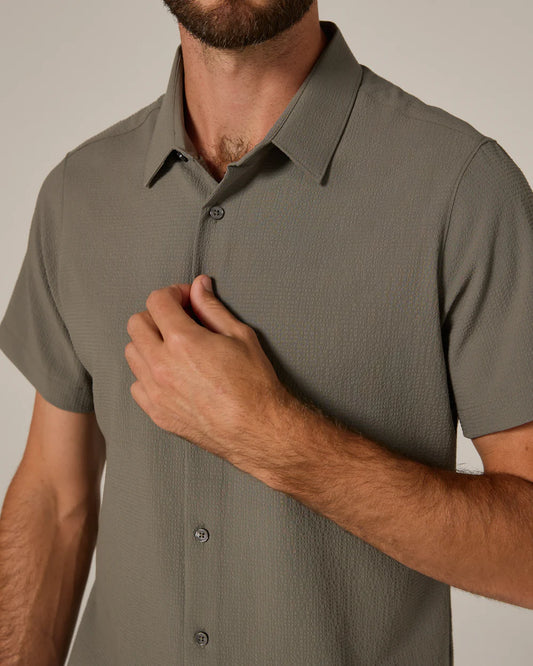 Barnes Short Sleeve Shirt - Olive