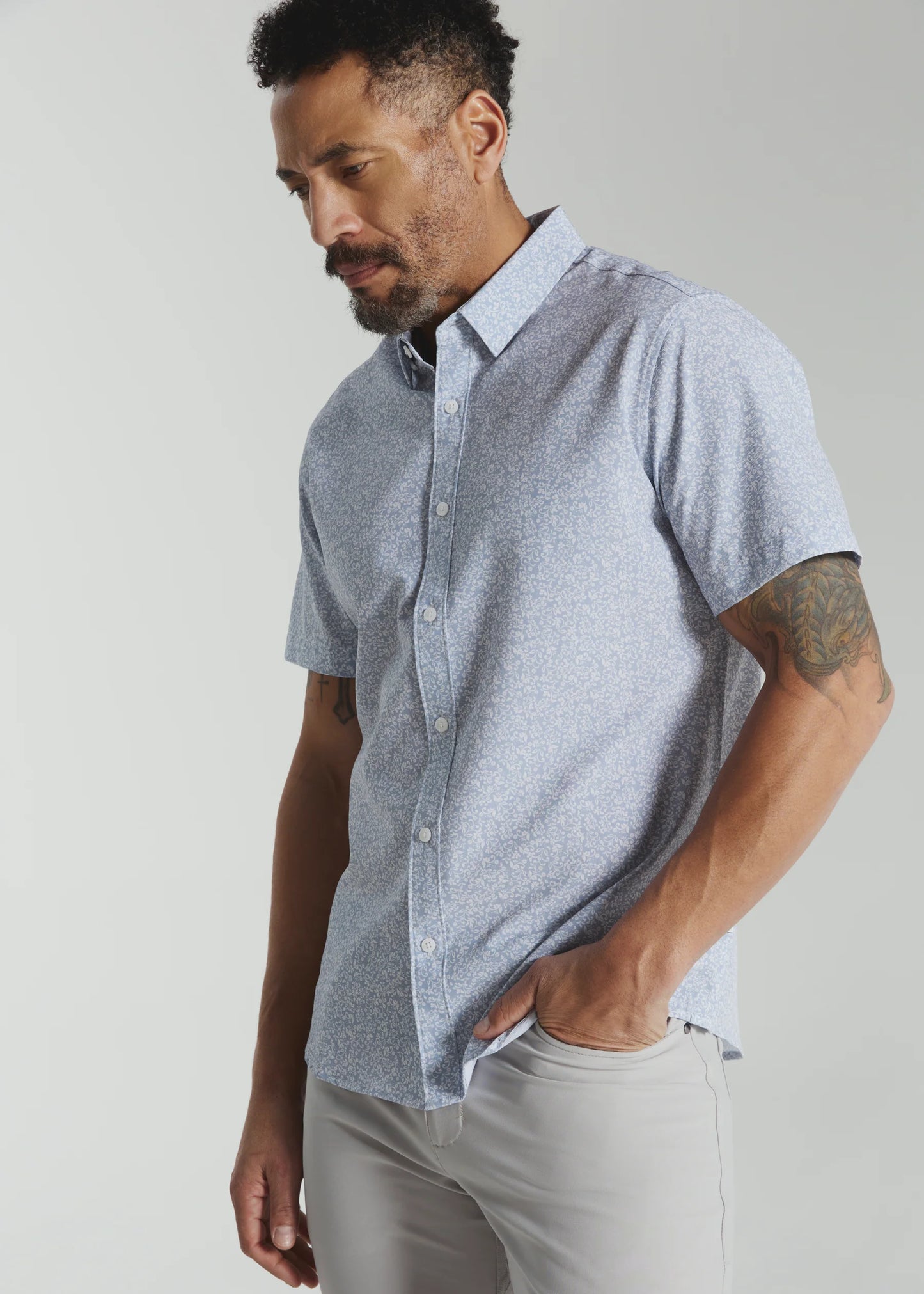 7Diamonds Olivier Floral Short Sleeve Shirt