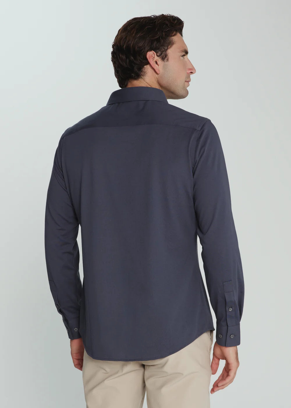 Girona Stretch Long-Sleeve Shirt – Slate