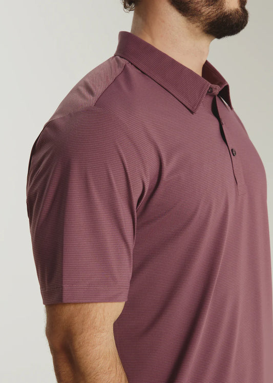 Dawn Performance Polo - Stone Rose