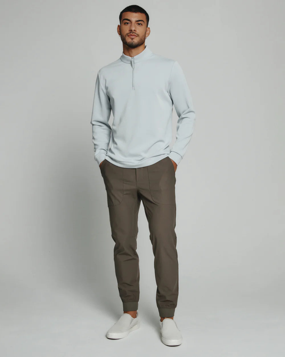 Rev Quarter-Zip - Platinum