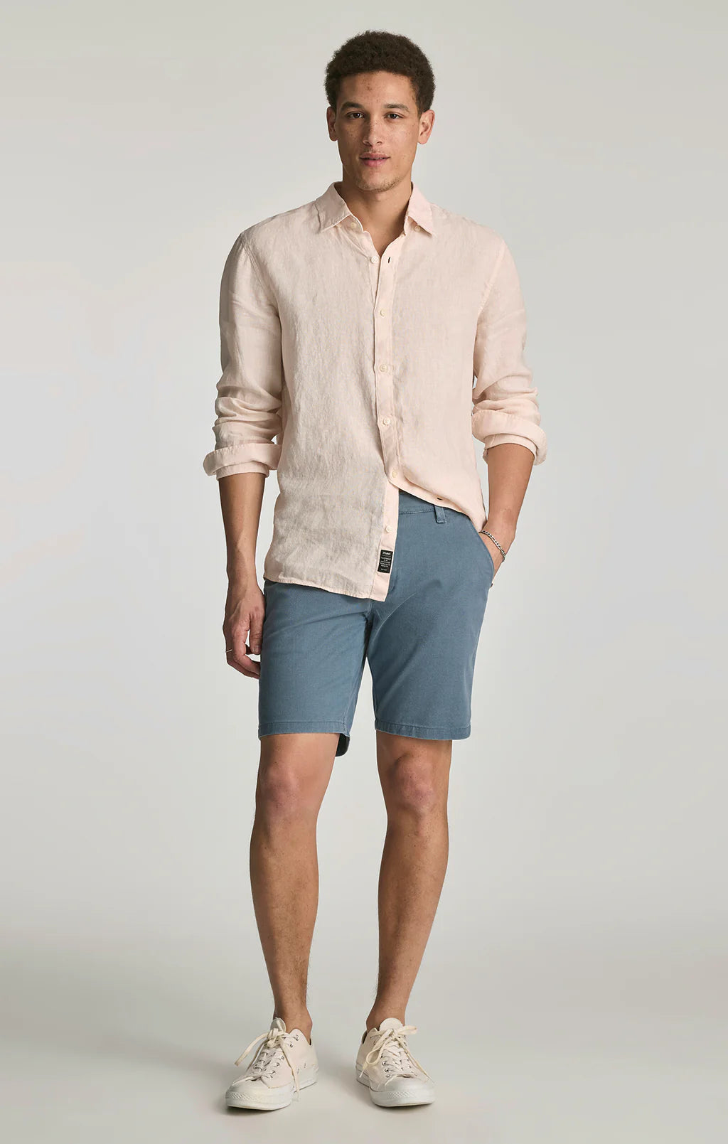 Classic Linen Button-Up