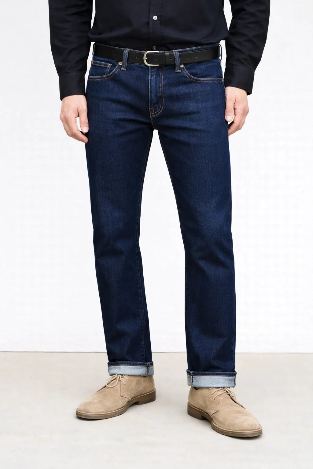 Torino Slim Fit Selvedge Stretch Jeans – Oxford Rinse