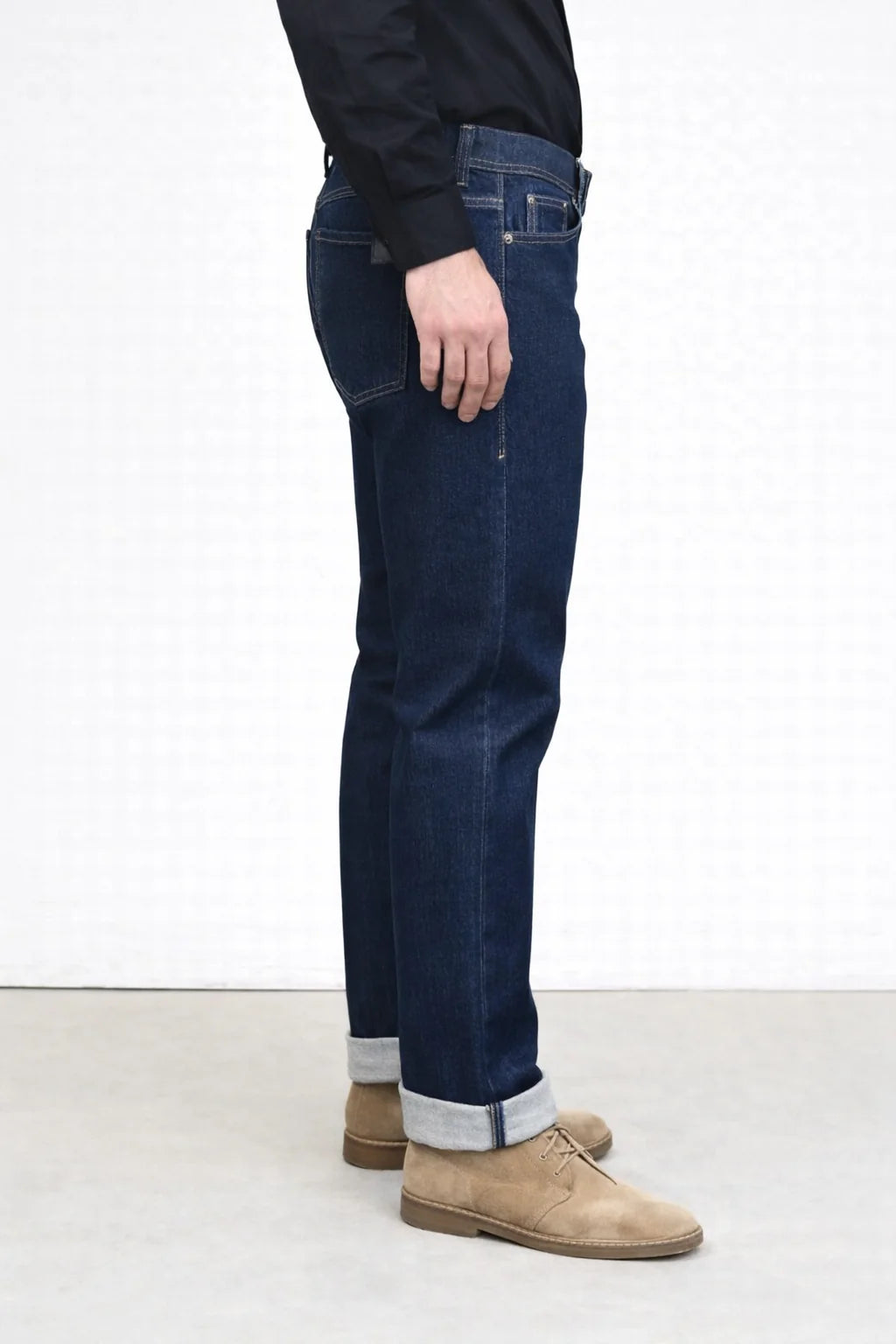 Torino Slim Fit Selvedge Stretch Jeans – Oxford Rinse