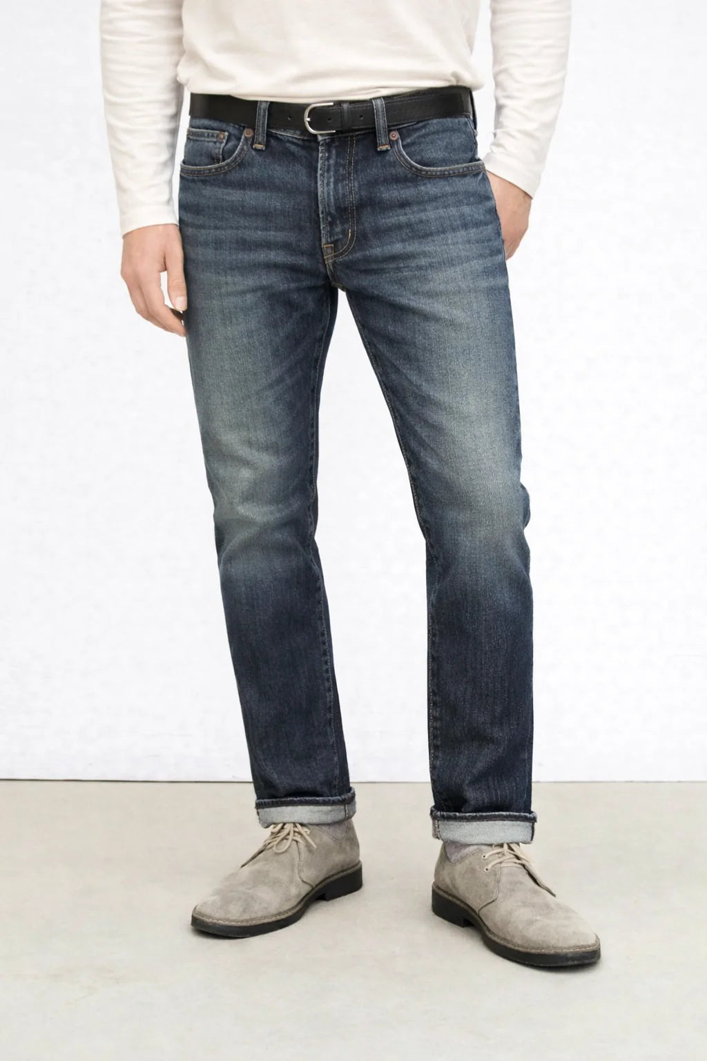 Torino Slim Fit Selvedge Stretch Jeans – Princeton Vintage