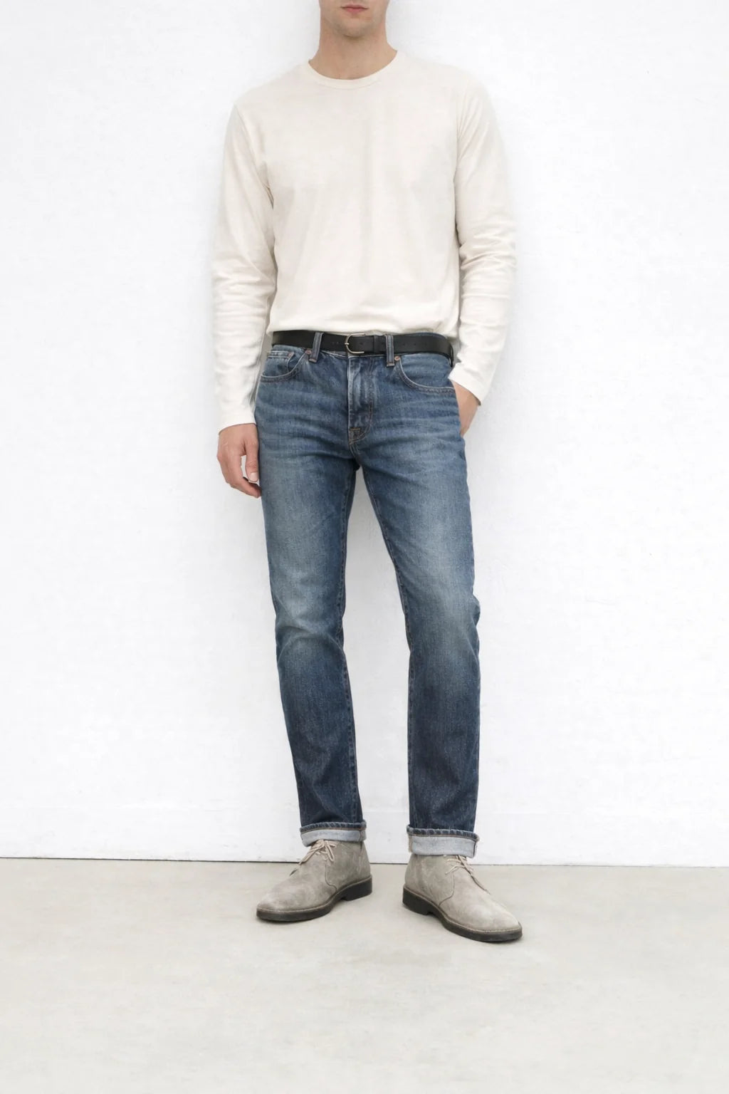 Torino Slim Fit Selvedge Stretch Jeans – Princeton Vintage