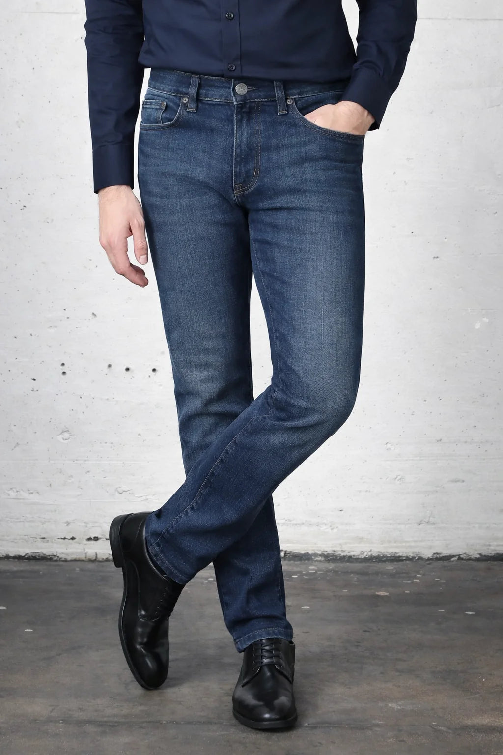 Torino Slim Fit Maverick Jeans – Captain Blue