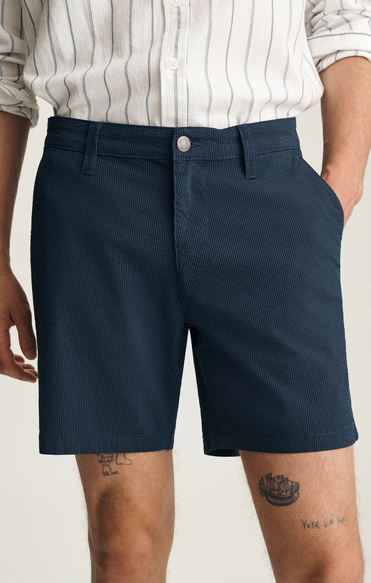 Nate Seersucker 7" Inseam Shorts
