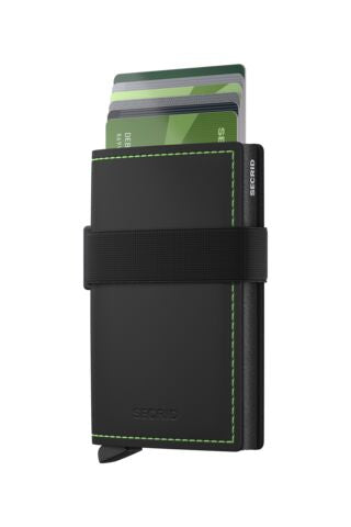 Secrid Bandwallet Matte - Black/Green