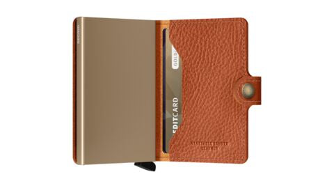 Secrid Slimwallet Veg - Caramello/Sand