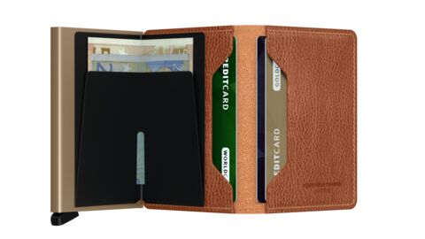 Secrid Slimwallet Veg - Caramello/Sand