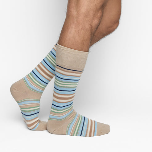 DeadSoxy Wallace Striped Dress Socks