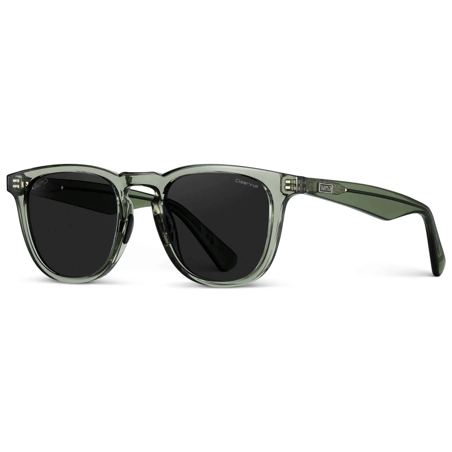 Wyndham Polarized Golf Sunglasses – Crystal Green