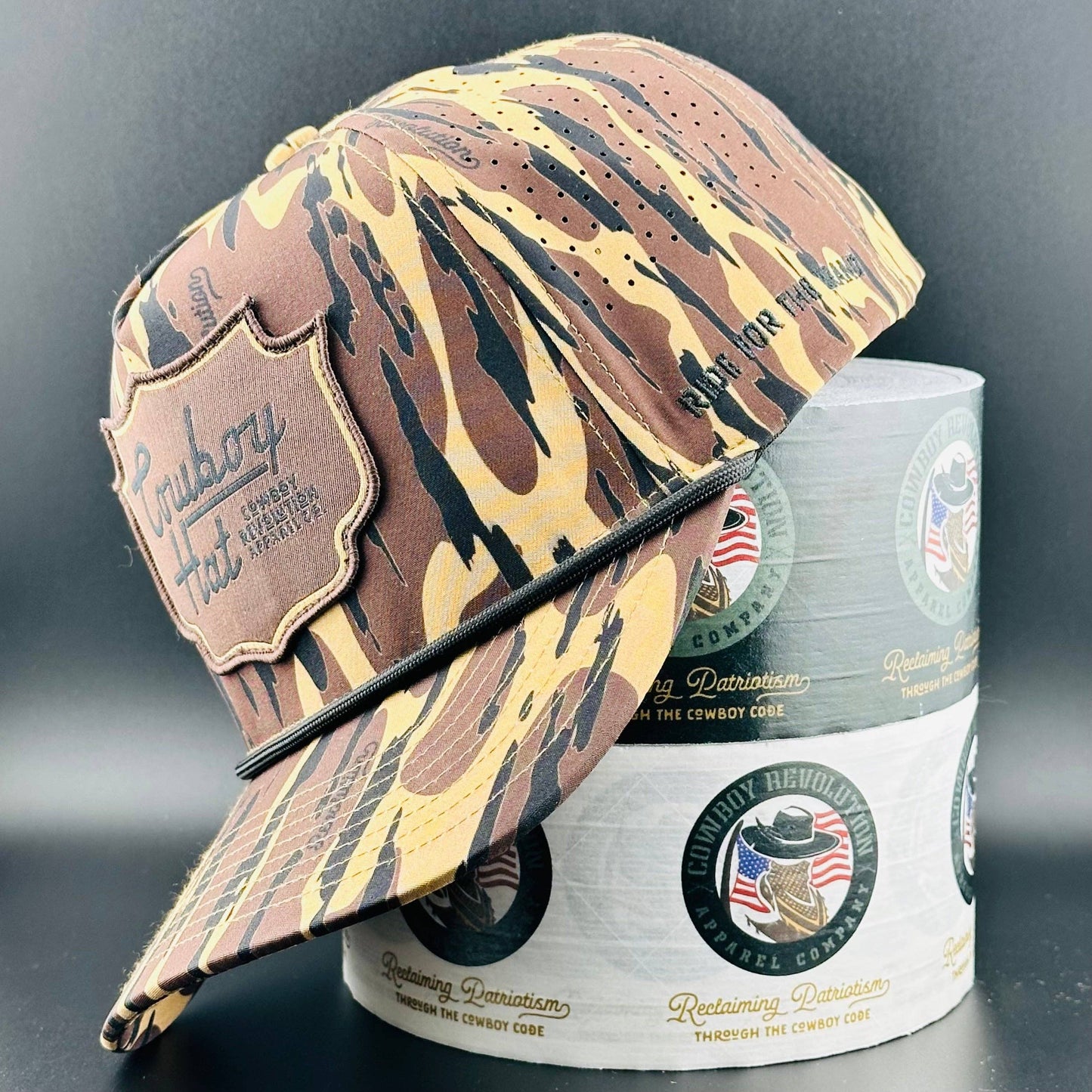 Cowboy Revolution Atakapa Camo Swampland Performance Hat