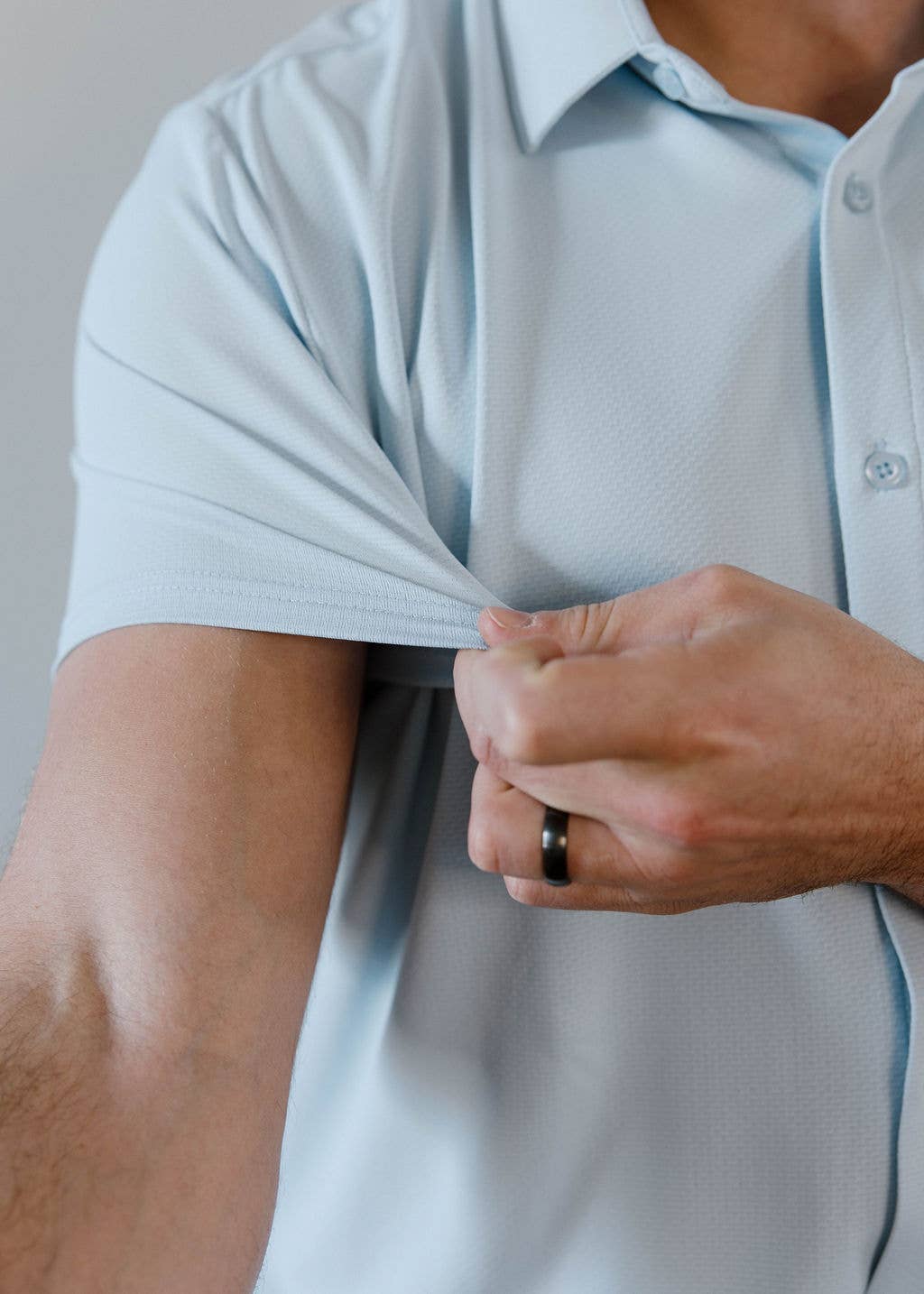 Solid Blue S/S Shirt