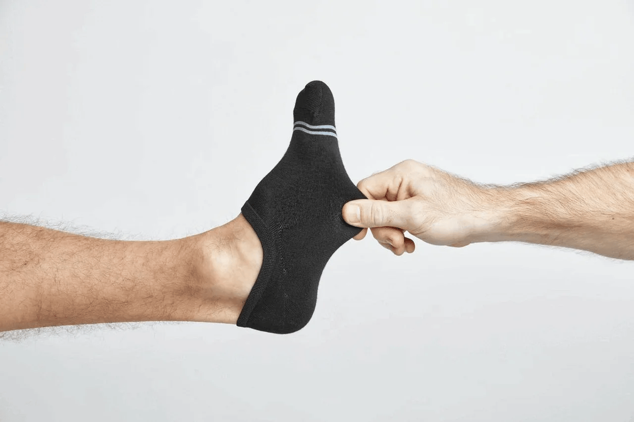 Cotton No Show Socks - Luna Black